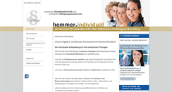 Desktop Screenshot of einzelunterricht-hemmer.de